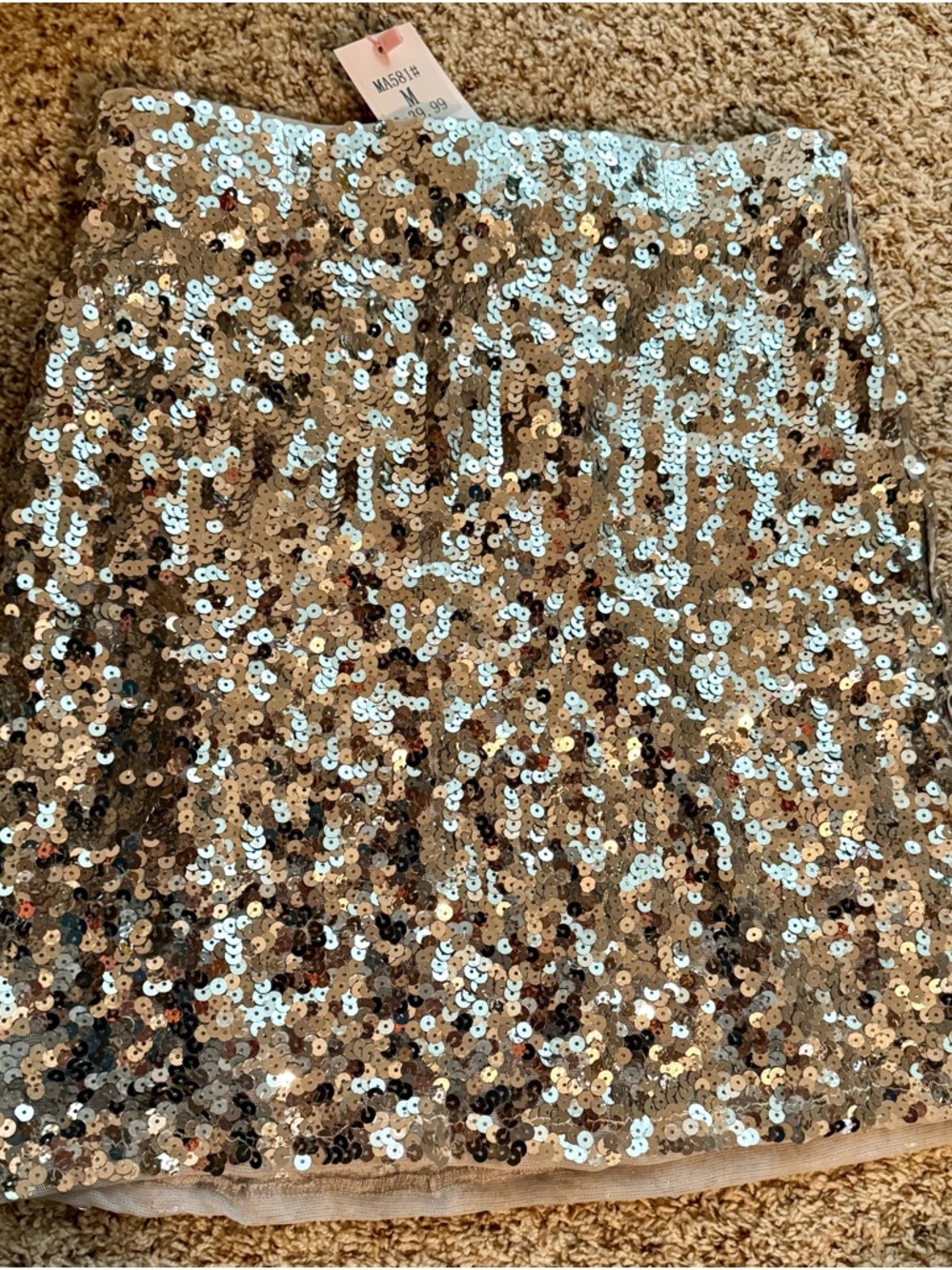 NWT Maner sequin skirt